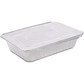 *WHOLESALE* Aluminum Lid For 2.25Lb Oblong Pan 8.25" x 5.75" | 240 Ct/Case