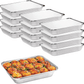 *WHOLESALE* Board Lid For 2.25Lb Aluminum Oblong Pan 8.75" x 6.12" | 500 ct/case