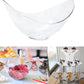 Clear Mini Plastic Oval Bowl 1.5 oz
