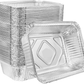 Disposable Aluminum 5Lb Oblong Pan 9.5” x 7”