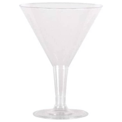 Hanna K. Signature Martini Plastic Clear 7 oz