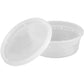 *BUY BULK* Heavy Duty Deli Food Storage Containers with Lids 8oz
