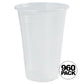 *WHOLESALE* 9 oz - Disposable - Clear - Everyday Cups | 960 ct.