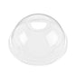 *WHOLESALE* Crystal Clear Dome PET Plastic Lids with 0.75" Straw Hole – Fits 12, 16, 20 & 24 oz Cups: 1000CT/Case