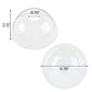 *WHOLESALE* Crystal Clear Dome PET Plastic Lids with 0.75" Straw Hole – Fits 12, 16, 20 & 24 oz Cups: 1000CT/Case