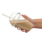 *WHOLESALE* Crystal Clear Dome PET Plastic Lids with 0.75" Straw Hole – Fits 12, 16, 20 & 24 oz Cups: 1000CT/Case