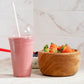 *WHOLESALE* Crystal Clear Dome PET Plastic Lids with 2" Straw Hole – Fits 12, 16, 20 & 24 oz Cups: 1000CT/Case