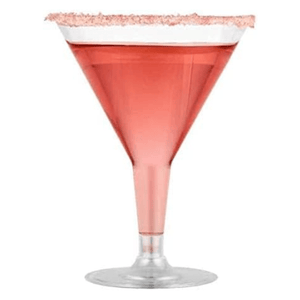 Hanna K. Signature Martini Plastic Clear 7 oz