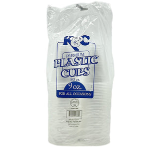 *WHOLESALE* 9 oz - Disposable - Clear - Everyday Cups | 960 ct.