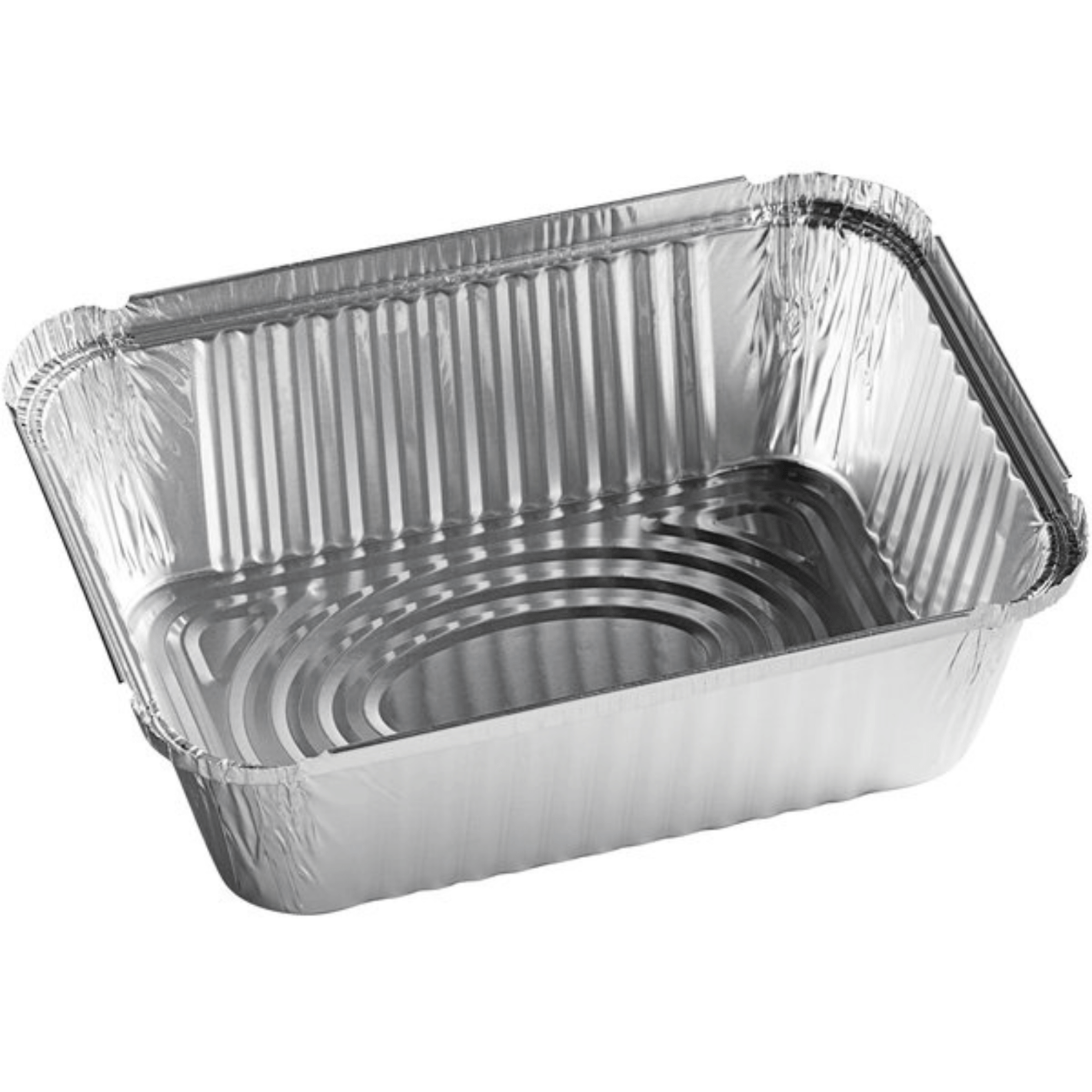 Disposable Aluminum 5Lb Oblong Pan 9.5” x 7”