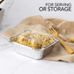 Disposable Aluminum 5Lb Oblong Pan 9.5” x 7”