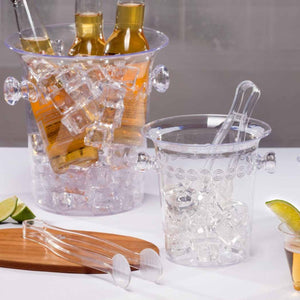 1.5 Quart Clear Plastic Mini Ice Bucket