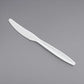 *BUY BULK* Plastic Cutlery, Knives Medium Weight Disposable White