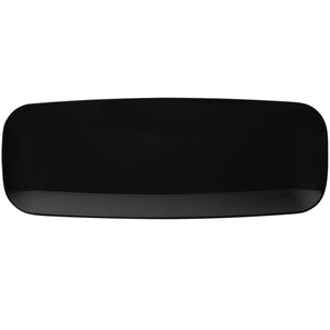 Organic Black Tray Rectangle 17.5″