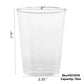 *BUY BULK* The Edge Collection Elegant Pink Disposable Plastic Dinner Tableware COMBO Set