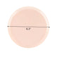 *BUY BULK* The Edge Collection Elegant Pink Disposable Plastic Dinner Tableware COMBO Set
