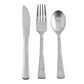 *BUY BULK* The Edge Collection Elegant Pink Disposable Plastic Dinner Tableware COMBO Set