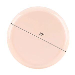 *BUY BULK* The Edge Collection Elegant Pink Disposable Plastic Dinner Tableware COMBO Set