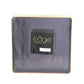 The Edge Collection 7.75" Transparent Purple with Gold Rim Square Plastic Plates