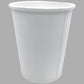 *WHOLESALE* 8 oz. - Disposable - White - Hot/Cold Poly Papers Cups | 1000 ct.