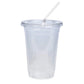 *WHOLESALE* 20oz Disposable Plastic Clear PET Cups | 600 ct/Case