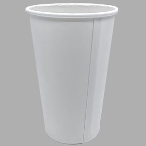 *WHOLESALE* 16 oz. - Disposable - White - Hot/Cold Cups | 1000 ct.