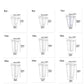 *WHOLESALE* 20oz Disposable Plastic Clear PET Cups | 600 ct/Case