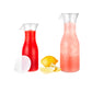 Lillian Carafe Juice Jar Beverage Decanter Acrylic 40 oz