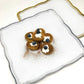 Aristocrat Collection 12” x 12” White & Gold Square Serving Trays