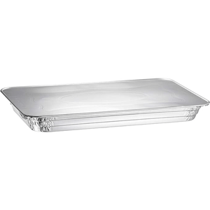 Full Sized Disposable Aluminum Lid for Deep/Shallow Roaster 2.75" X 12.75" X 1.2"
