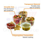 *BUY BULK* Heavy Duty Deli Food Storage Containers with Lids 8oz