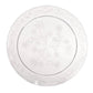 *JUMBO PACK* D'Vine Plastic Dinner Plate Heavyweight Clear 10"