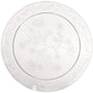 *JUMBO PACK* D'vine Plastic Dinner Plate Heavyweight Clear 9"
