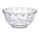 8 Quart Clear Premium Xtra Heavy Weight Punch Bowl Serverware Hanna K 1 Piece