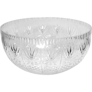 12 Quart Premium EXTRA Heavy Weight Plastic CRYSTAL Clear Punch Bowl Serverware Hanna K 1 Piece