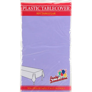 Tablecover Plastic Hydrangea Rectangular 54'' X 108''