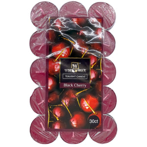 Tealight Black Cherry Scented Candles