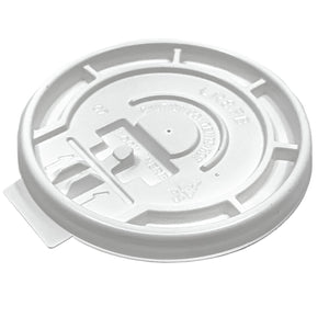 *WHOLESALE* Disposable - Lids for ONLY 8oz. Poly-Paper Hot/Cold Cups | 1000 ct.