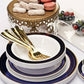 *BULK* Premium Extra Heavy Weight Plastic Gold Polished Forks