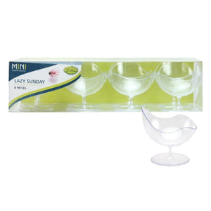 Lillian Tablesettings Mini Plastic Lazy Sunday Clear