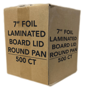 *WHOLESALE* Board Lids for 7" Aluminum Round Pan| 500 ct/case