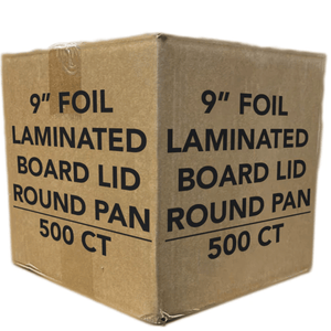 *WHOLESALE* Board Lids for 9" Aluminum Round Pan | 500 ct/case