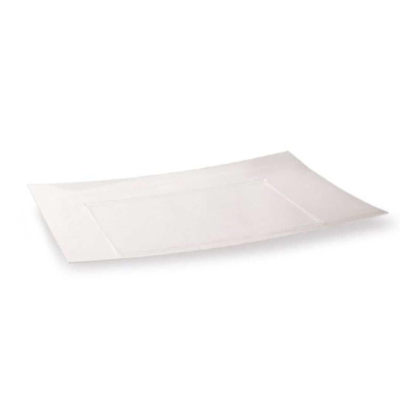 Lillian Tablesettings Serving Clear Tray, 12X18" Inches