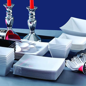 Lillian Tablesettings Serving Clear Tray, 12X18" Inches