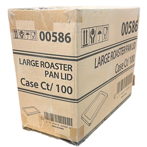 *WHOLESALE* - Disposable - Rectangular - Large Lid for Rack Roaster | 100 ct.