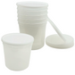 48oz Extra Strong Quality Plastic Deli Container with Lids