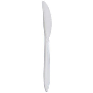 *BUY BULK* White Medium Weight Knife