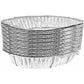 Disposable Aluminum Oval 17.75 X 17X3.25 inches Turkey Roaster Handle Rack Roaster