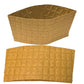 *WHOLESALE* 10–20 oz. Natural Kraft Embossed Coffee Cup Sleeve – Eco-Friendly, Heat-Resistant, Recyclable