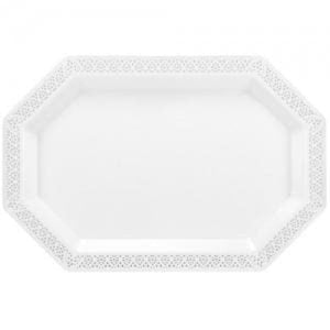 Pearl Lacetagon Heavy Weight Tray 12"X18"